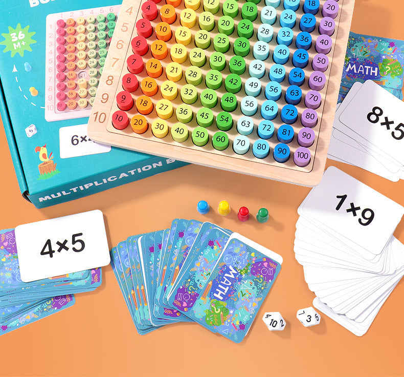 Matematicando™ Montessori gioco da tavolo tabelline