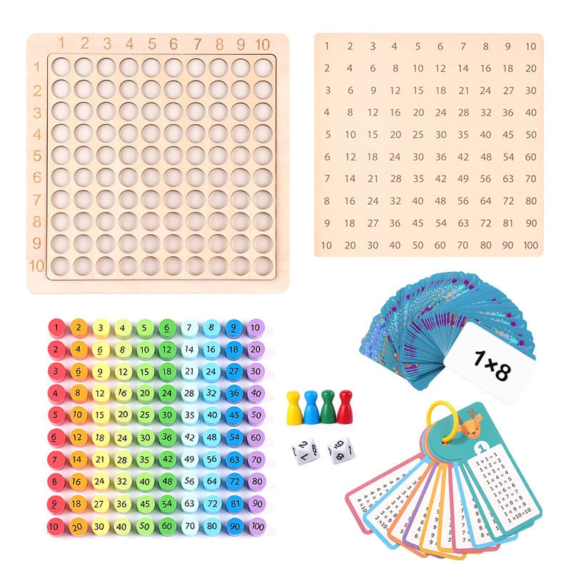 Matematicando™ Montessori gioco da tavolo tabelline